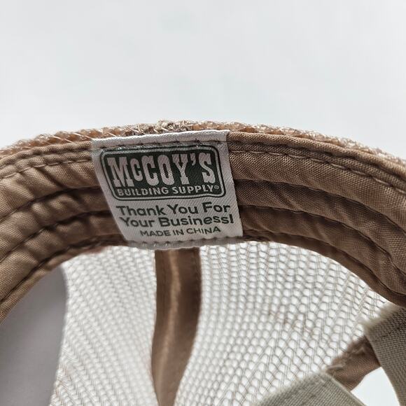 McCoy's Building Supplies Snatchback Baseball Cap, Size Adjustable - Picture 8 of 8